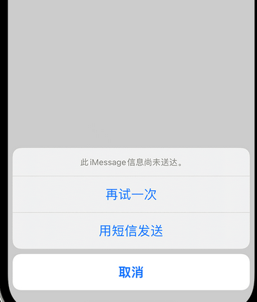 成县apple维修iPhone上无法正常发送iMessage信息