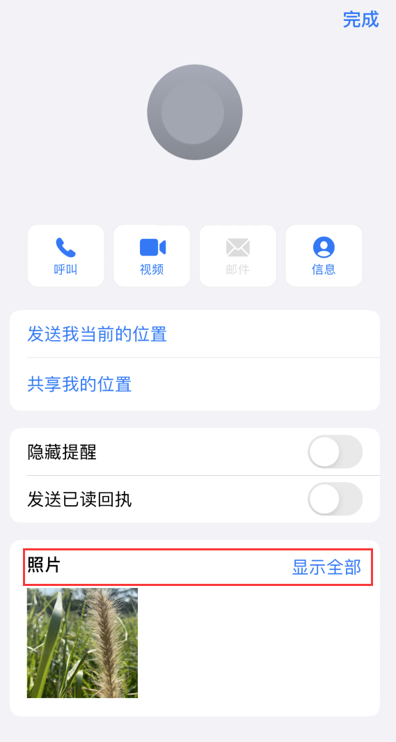 成县苹果手机维修分享如何快速查找 iMessage 信息中的图片等附件 